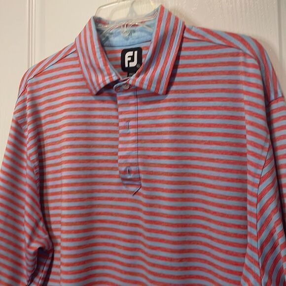 Foot Joy Striped Polo (Georgia Club) - XL - Picture 5 of 8